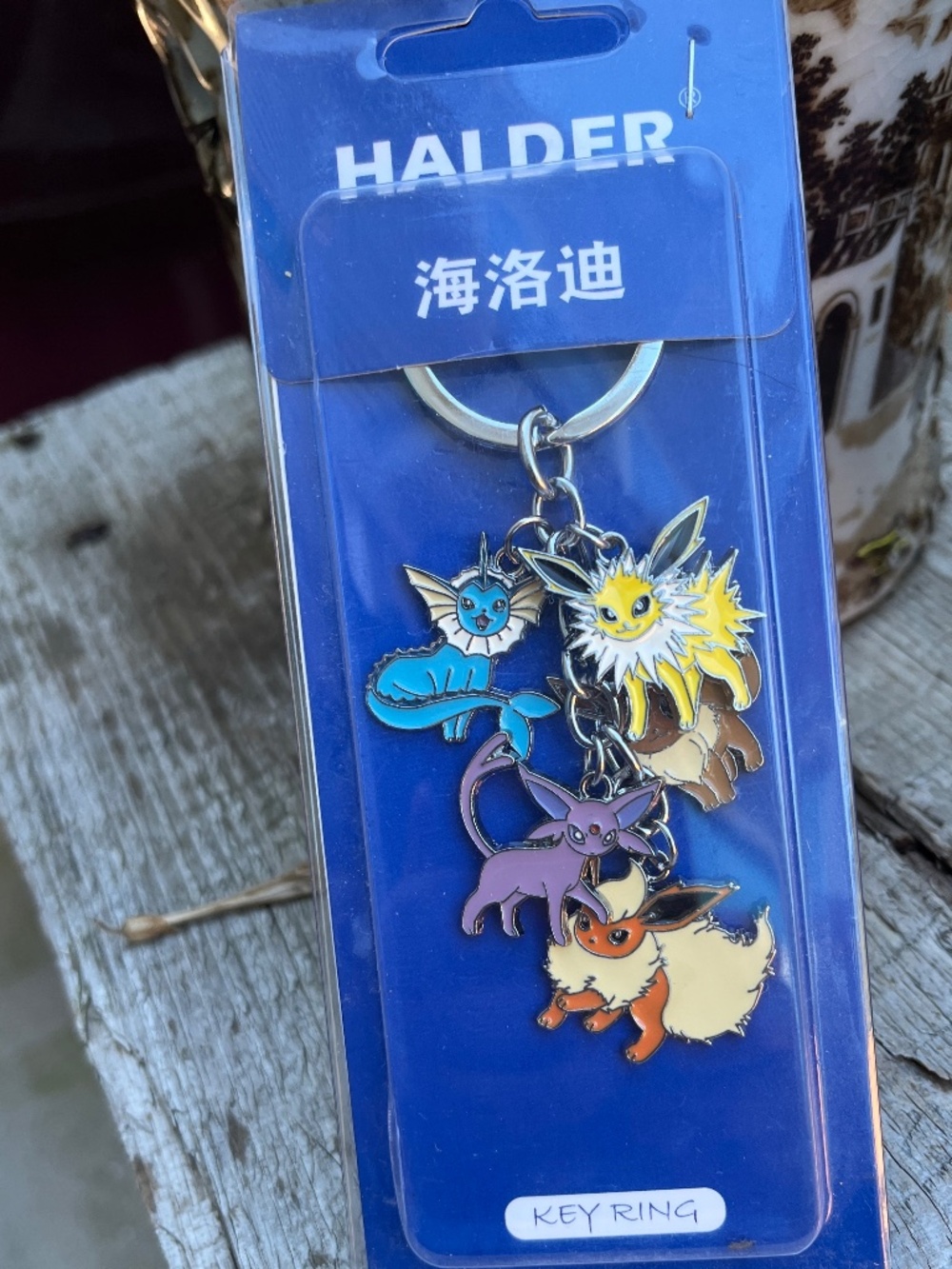 Pokemon Eeveelution Multi-Character Keychain